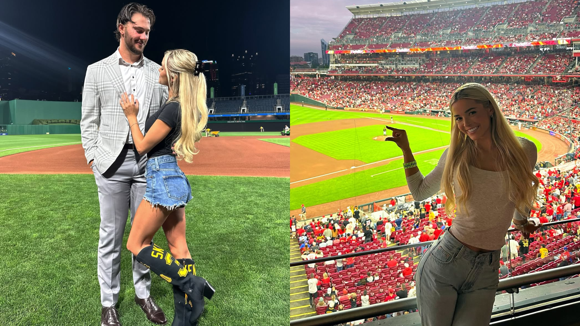 Paul Skenes and Olivia Dunne. - Source: https://www.instagram.com/p/DPFQGGNj_G_/?hl=en&img_index=1