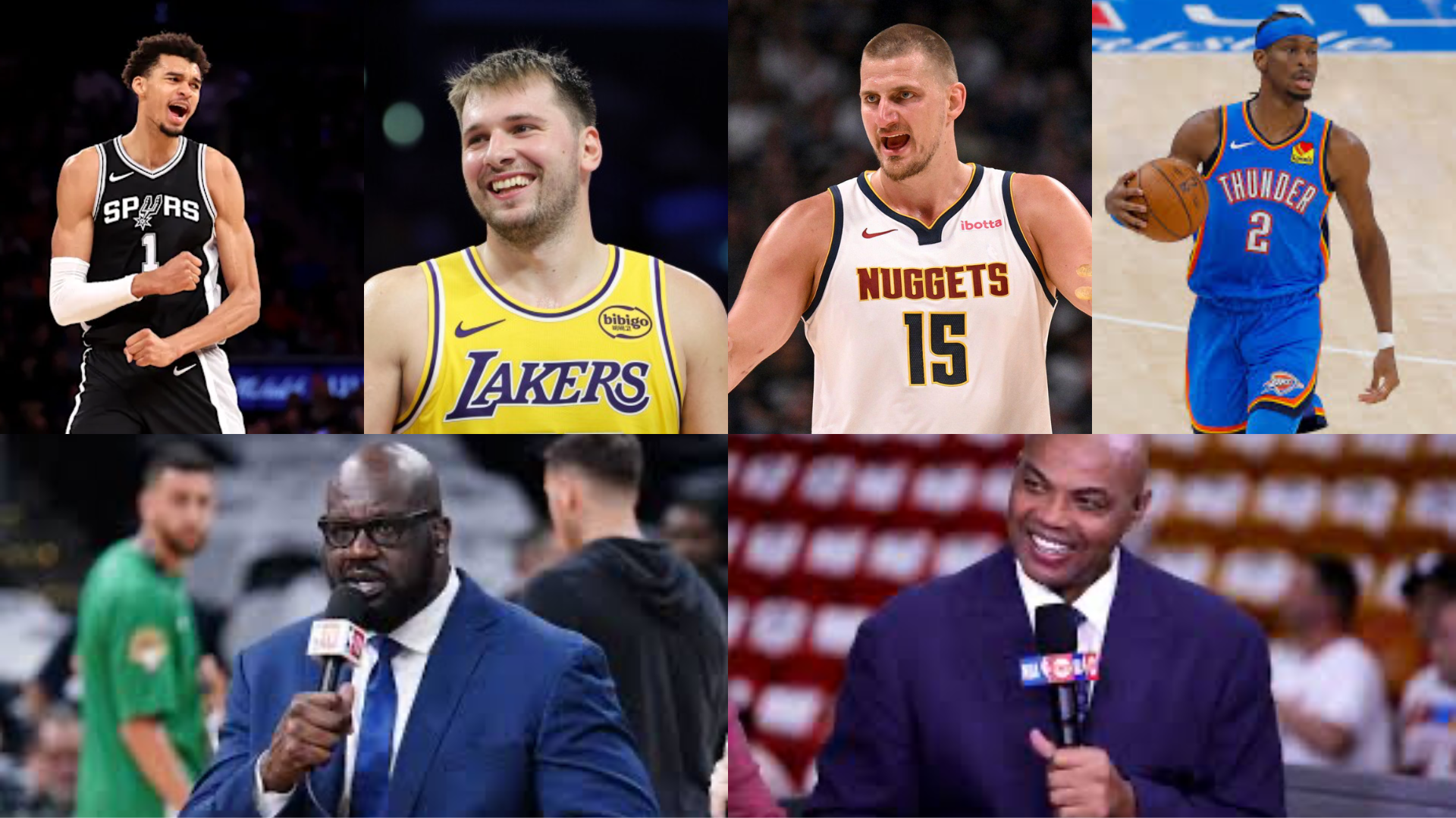“Would’ve Killed You”: Charles Barkley Bickers With Shaq; Ranks Luka Doncic, Nikola Jokic, Victor Wembanyama And Shai Gilgeous-Alexander for MVP