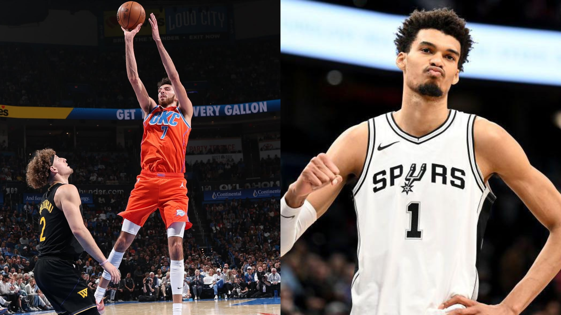 Victor Wembanyama and Chet Holmgren. - Source: Imagn, https://www.instagram.com/p/DRA6JRYEd3x/?img_index=14