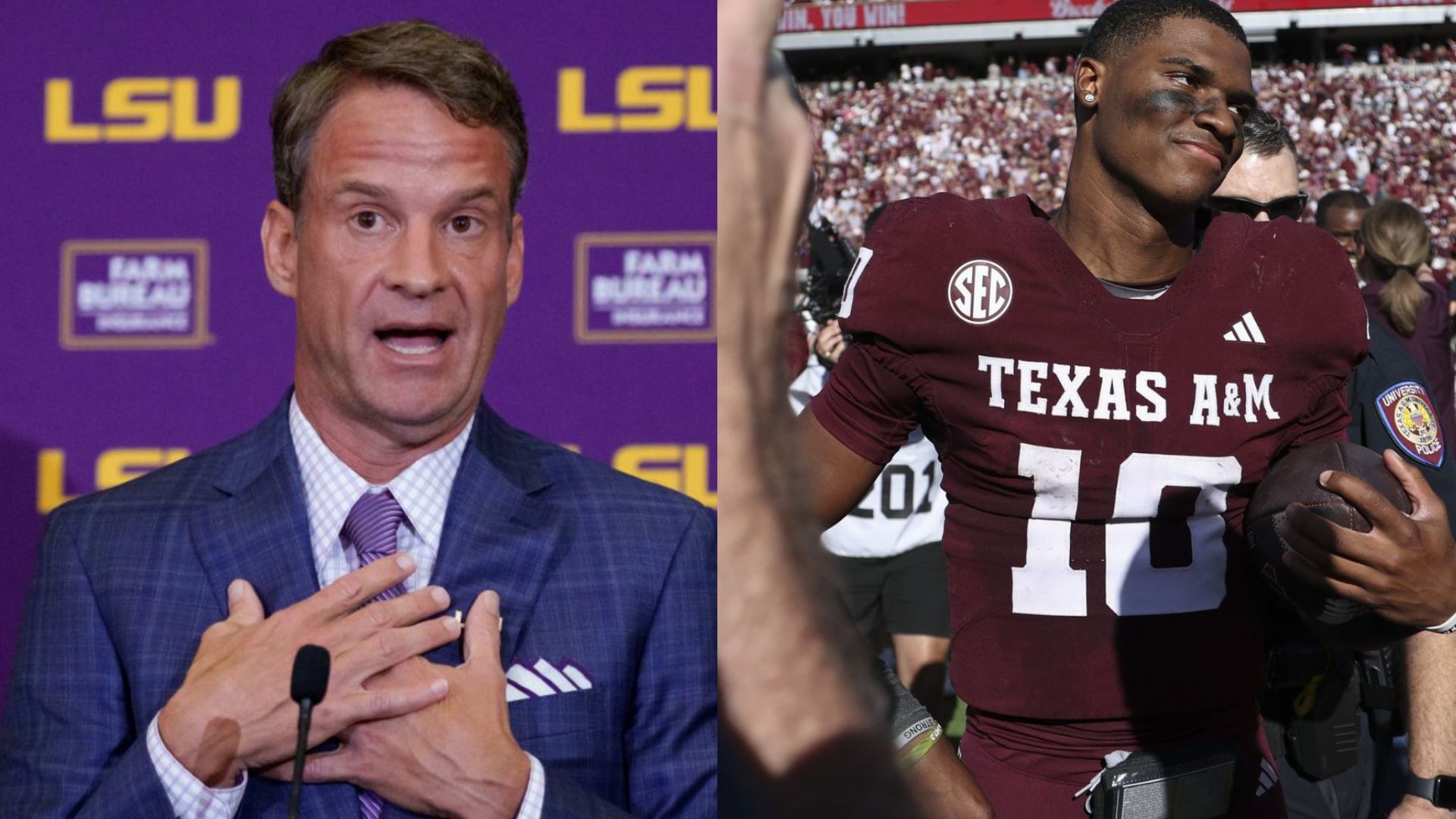 Lane Kiffin Sends Lucrative 4-Word Invite to Texas A&M QB Marcel Reed After Near $100M LSU Move