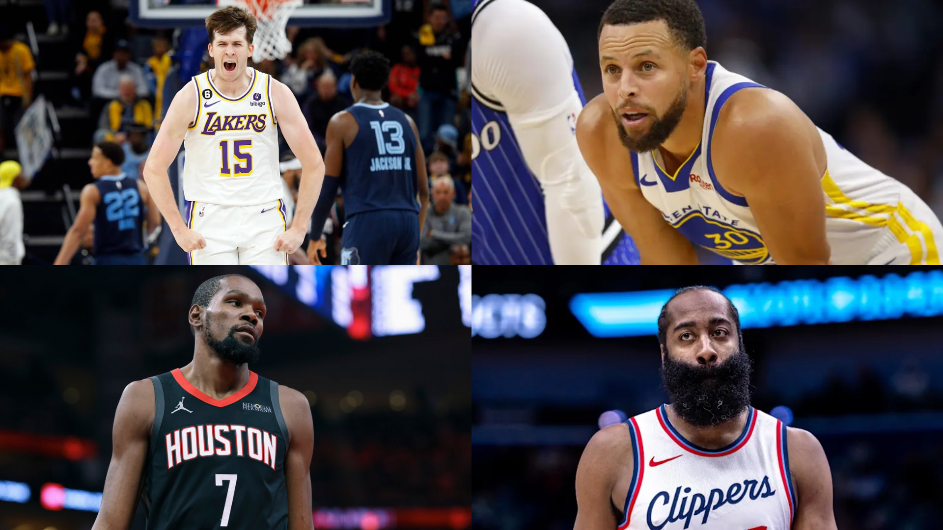 Stephen Curry, Kevin Durant, James Harden And More Trail Austin Reaves Amid Impressive Season With Lakers