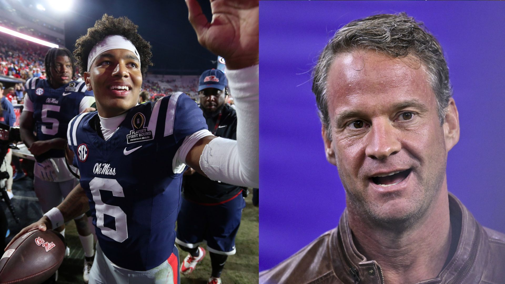 Ole Miss QB Trinidad Chambliss Reveals Communication With Ex Head Coach Lane Kiffin During Sugar Bowl Appearance