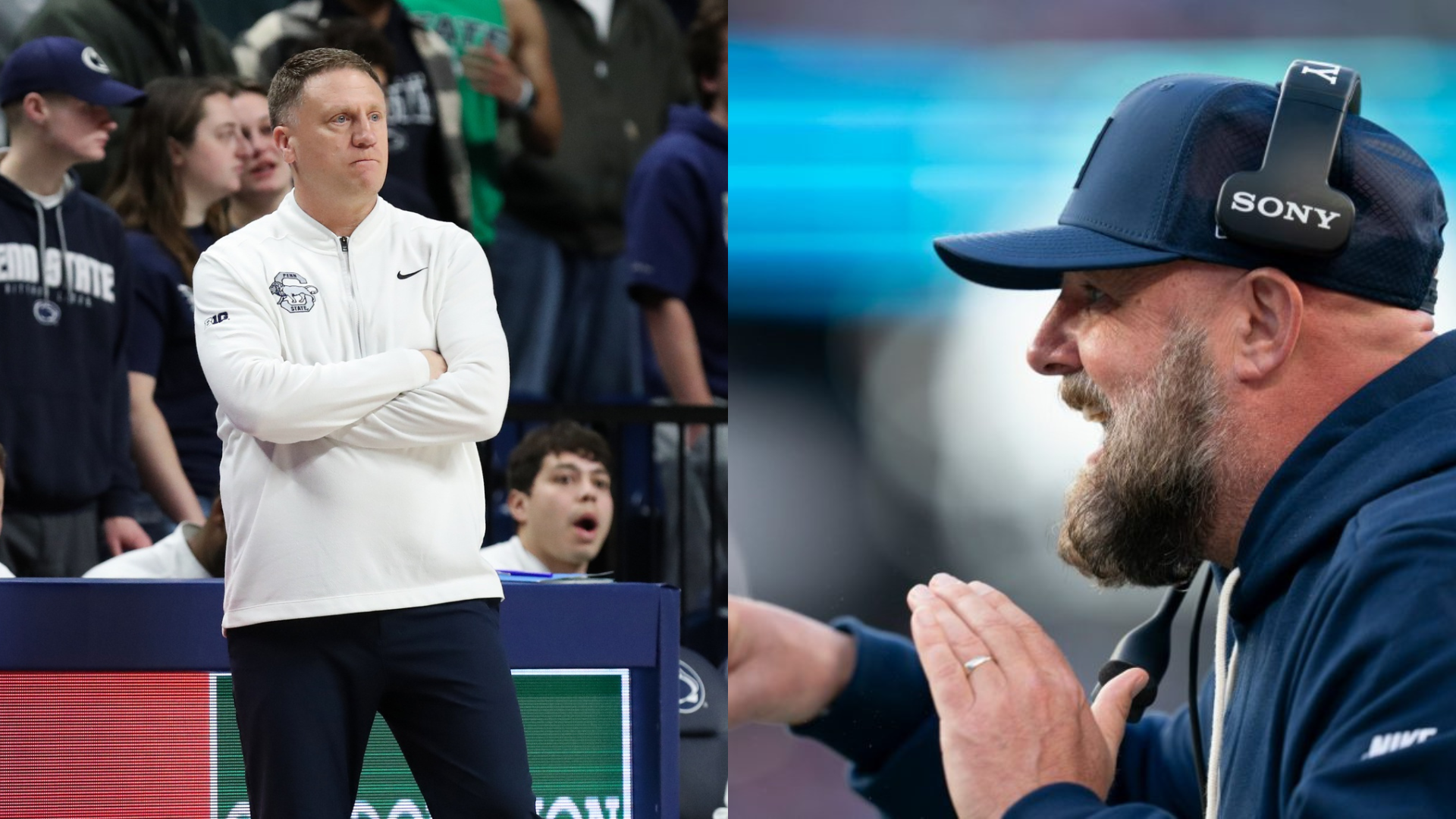 Mike Rhoades and Brian Daboll. Source: Imagn