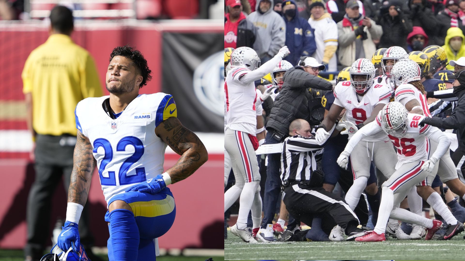 PIC: Ex Michigan Star Blake Corum Dons Ohio State Shirt After Losing Bet to Teammate Over the Game