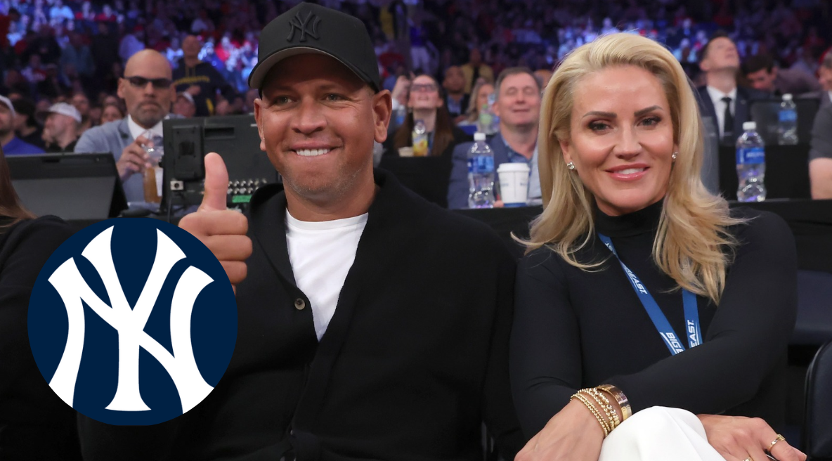 PIC: Timberwolves Owner Alex Rodriguez and GF Jaclyn Twin In Classy Black Outfits For Courtside Outing