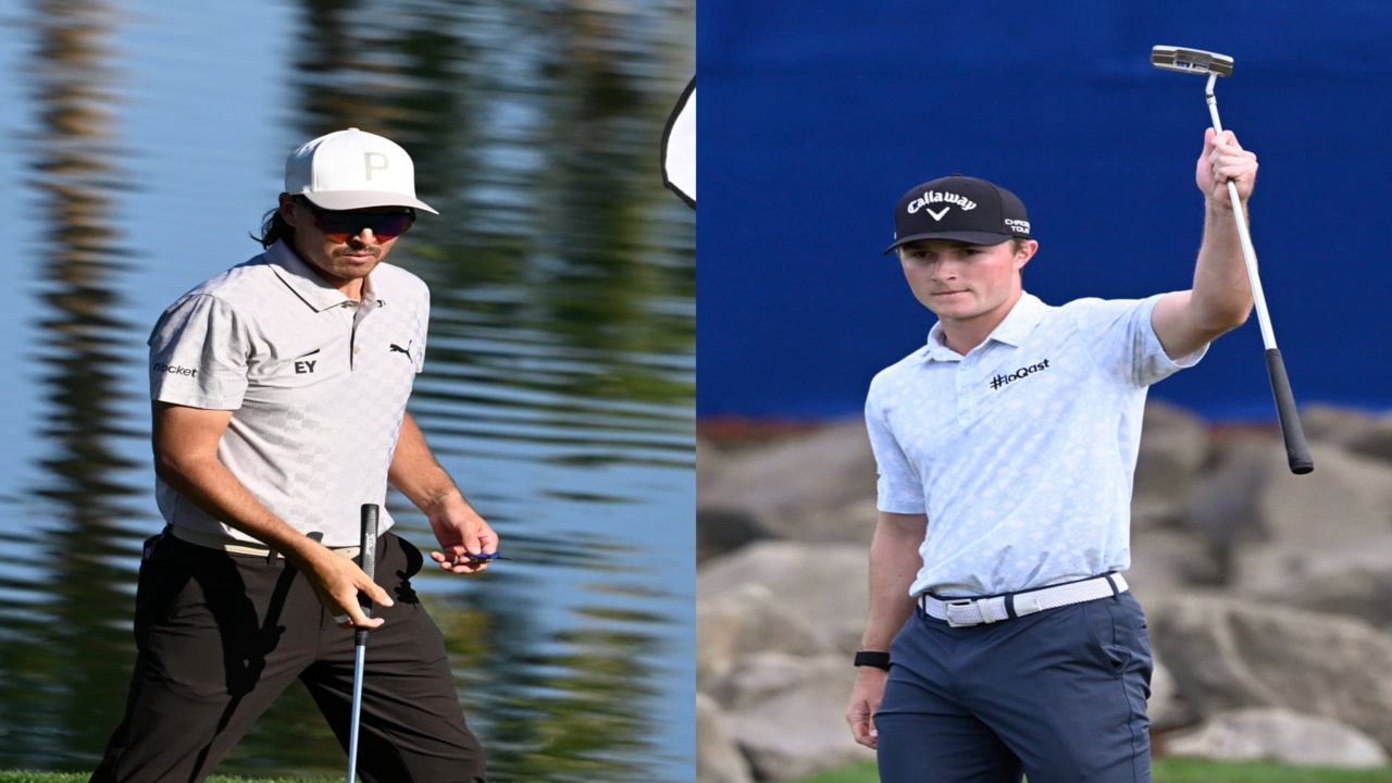 Blades Brown and Rickie Fowler (Image via Imagn)