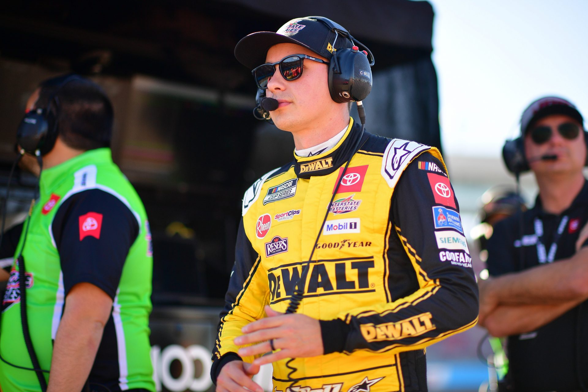 NASCAR Cup Series driver Christopher Bell (20) during qualifying at Phoenix Raceway.