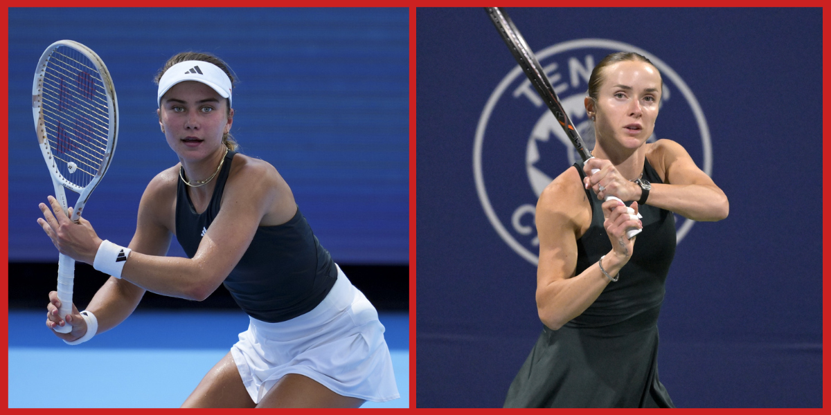 Iva Jovic and Elina Svitolina (Source: IMAGN)