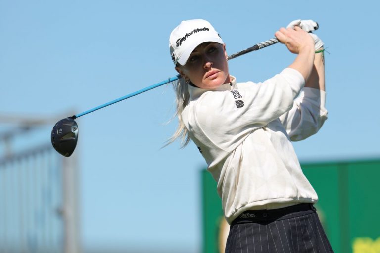Charley Hull Dons a Black Crop Top As She Enjoys Her Time in Dubai