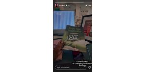 Sha'Carri Richardson's Instagram story
