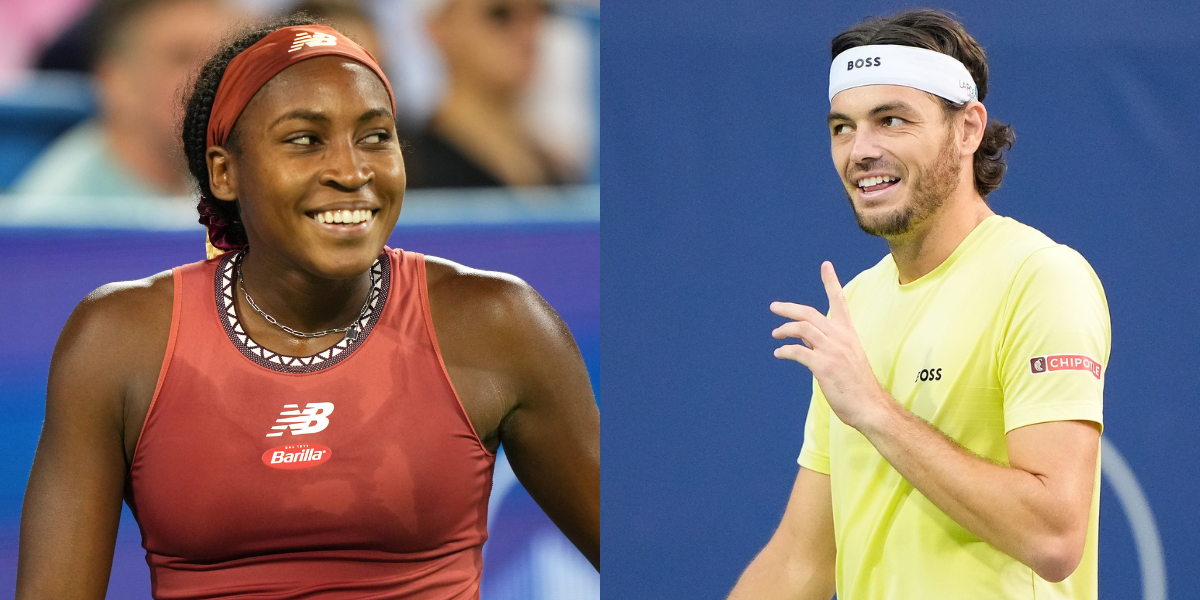Coco Gauff and Taylor Fritz (Source: Imagn)