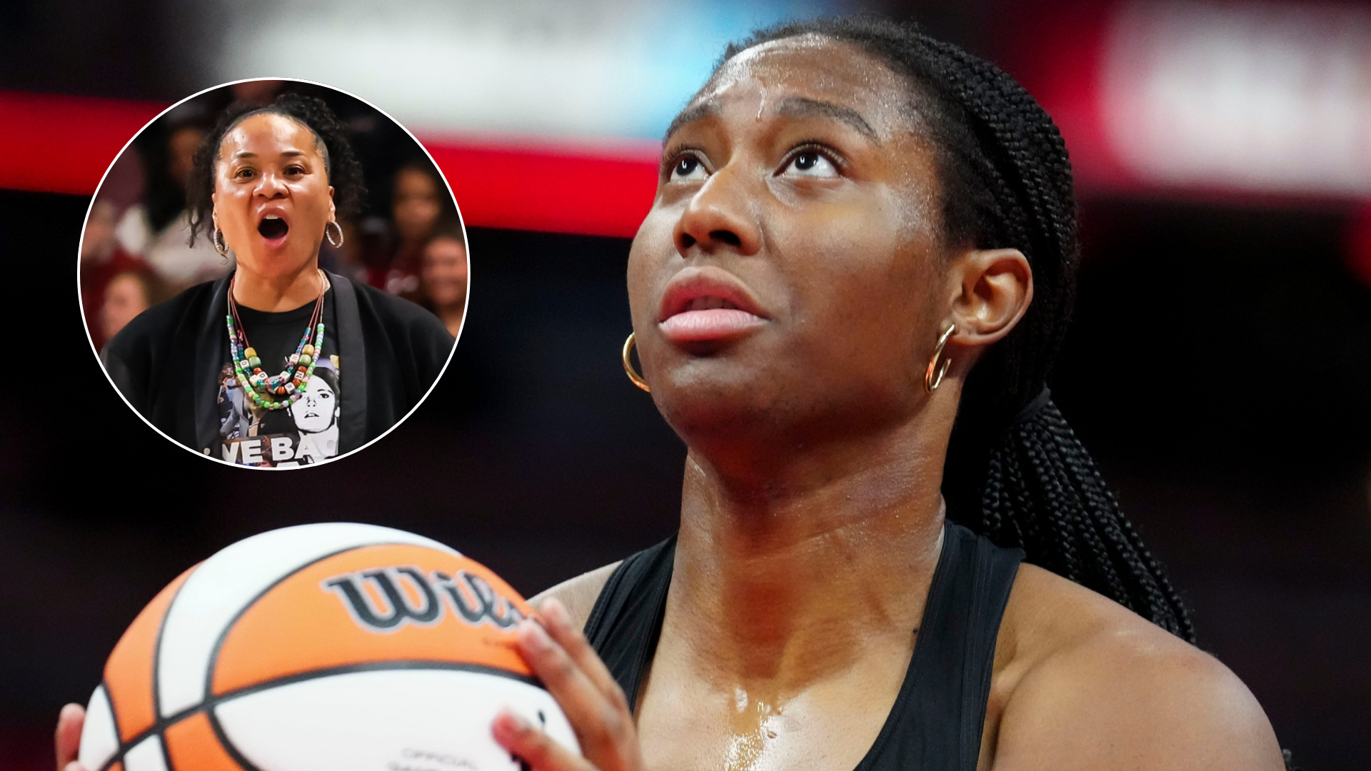 Dawn Staley Can't Stop Raving About Aliyah Boston For Showing Out in Record Breaking Unrivaled Game