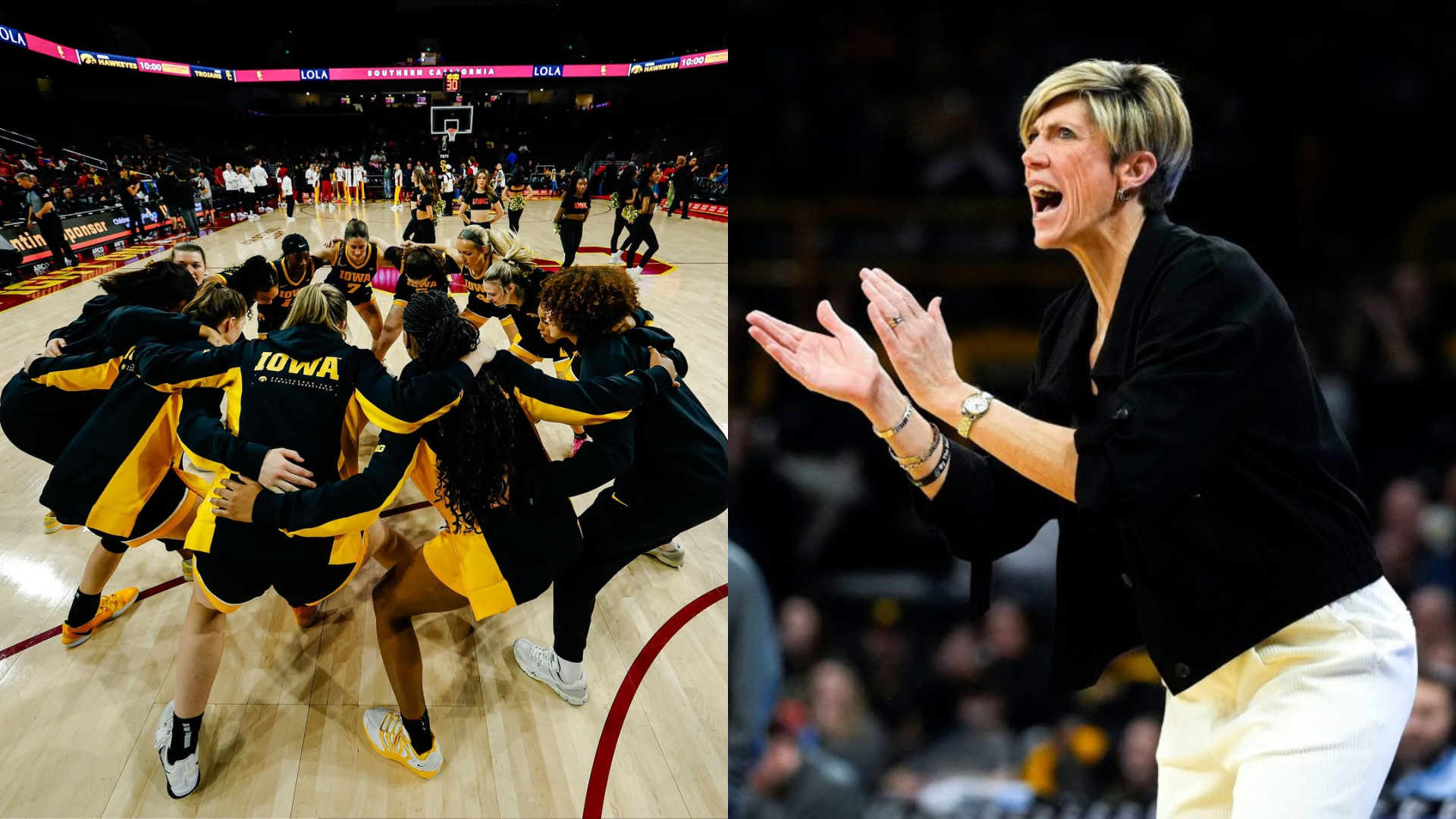 Jan Jensen and the Iowa Hawkeyes. - Source: Imagn, https://www.instagram.com/p/DUHhH-2jbCn/?hl=en&img_index=1