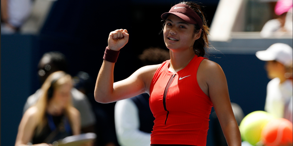 Emma Raducanu at the US Open 2025. (Image credits: Imagn)