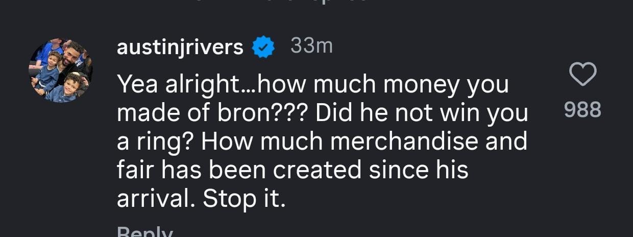 &ldquo;How Much Money You Made Off Bron?&rdquo;: Austin Rivers Furiously Hits Back as Jeanie Buss&rsquo; &lsquo;Ungrateful&rsquo; LeBron James Accusation Sparks Firestorm