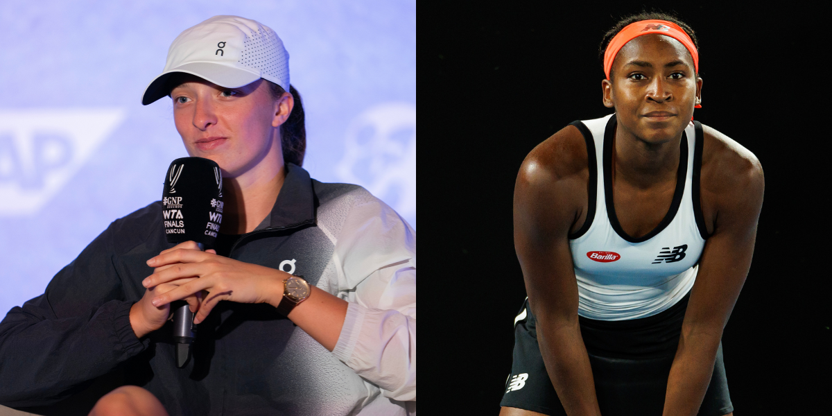 Iga Swiatek & Coco Gauff (Source: Imagn)
