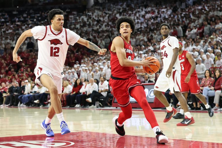 Mikel Brown Jr. - Louisville Cardinals vs Arkansas Razorbacks - Source: IMAGN