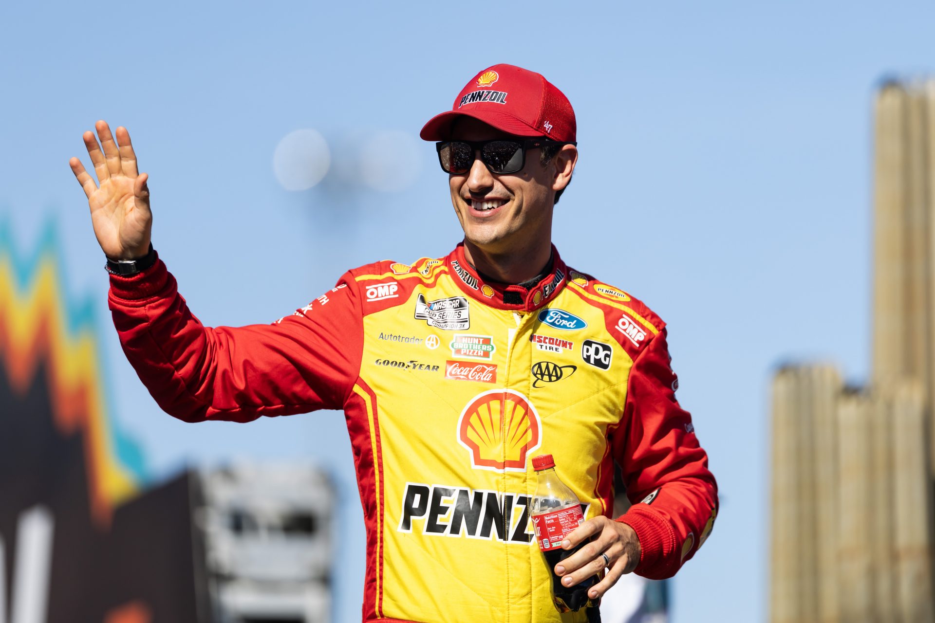 NASCAR Cup Series driver Joey Logano (22) during the NASCAR Championship race at Phoenix Raceway.