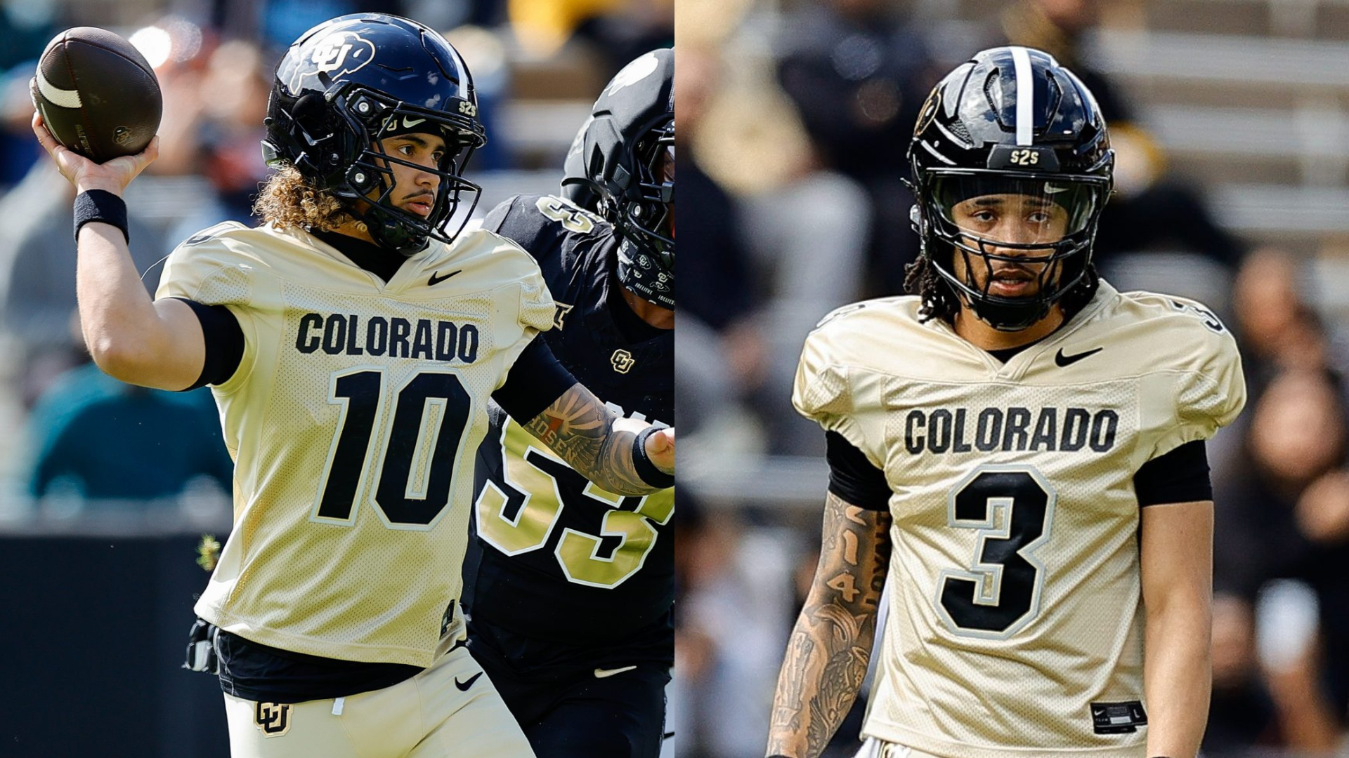 Julian Lewis and Kaidon Salter. - Source: Imagn