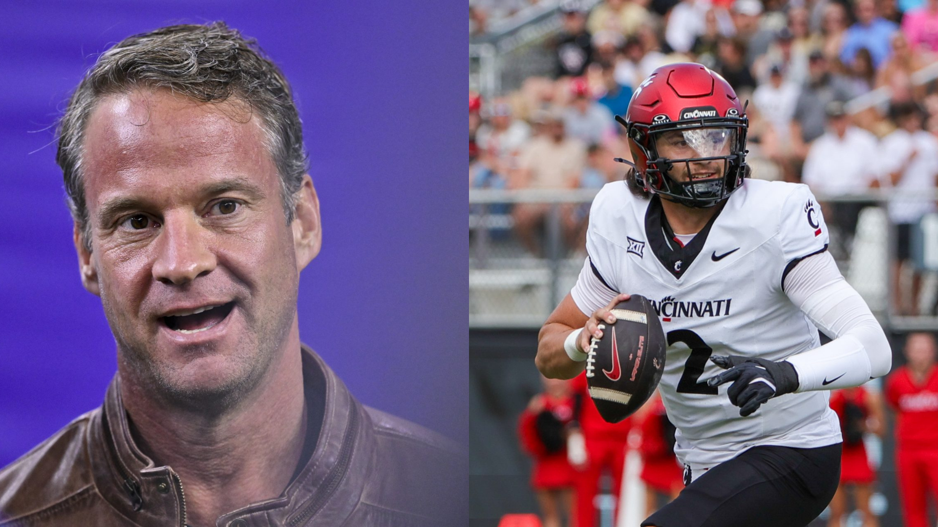 Lane Kiffin and Brendan Sorsby. - Source: Imagn