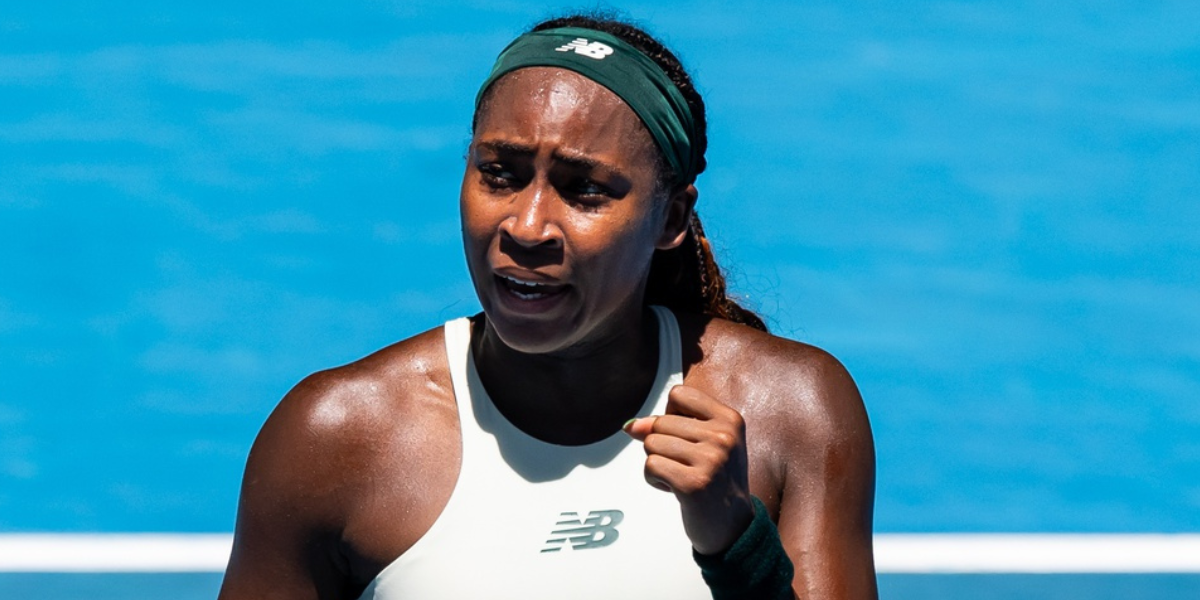 Coco Gauff at the 2025 Australian Open (Source: Imagn)