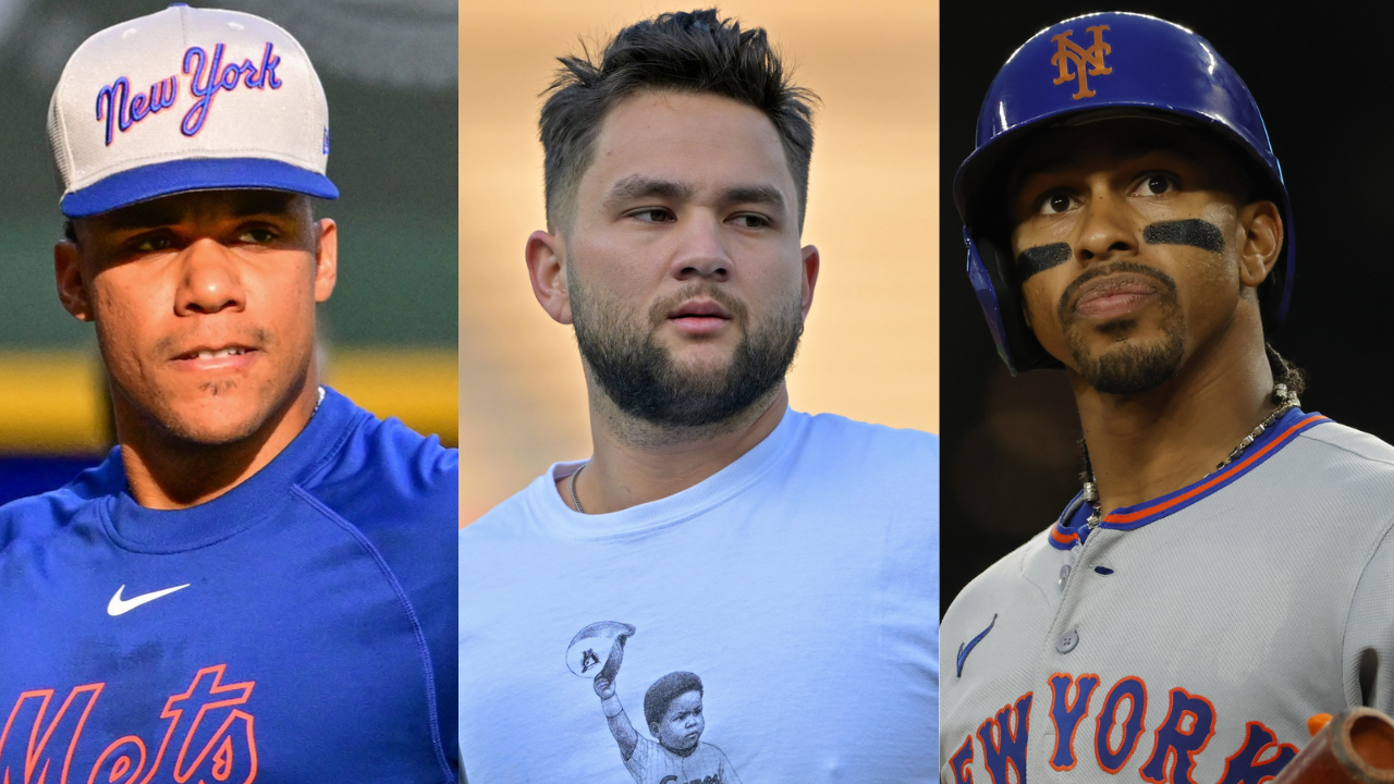(Left to Right) Juan Soto, Bo Bichette, Francisco Lindor (Images from - IMAGN)