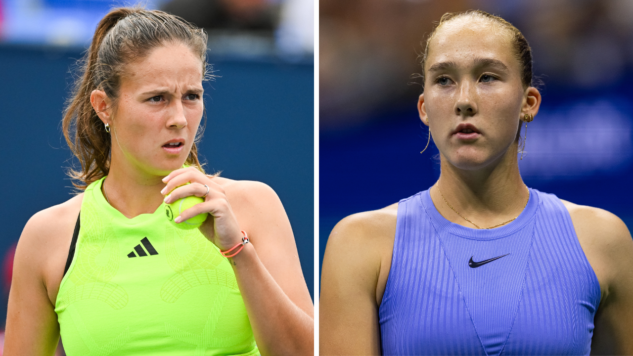Daria Kasatkina (L) and Mirra Andreeva | Image Source: Imagn