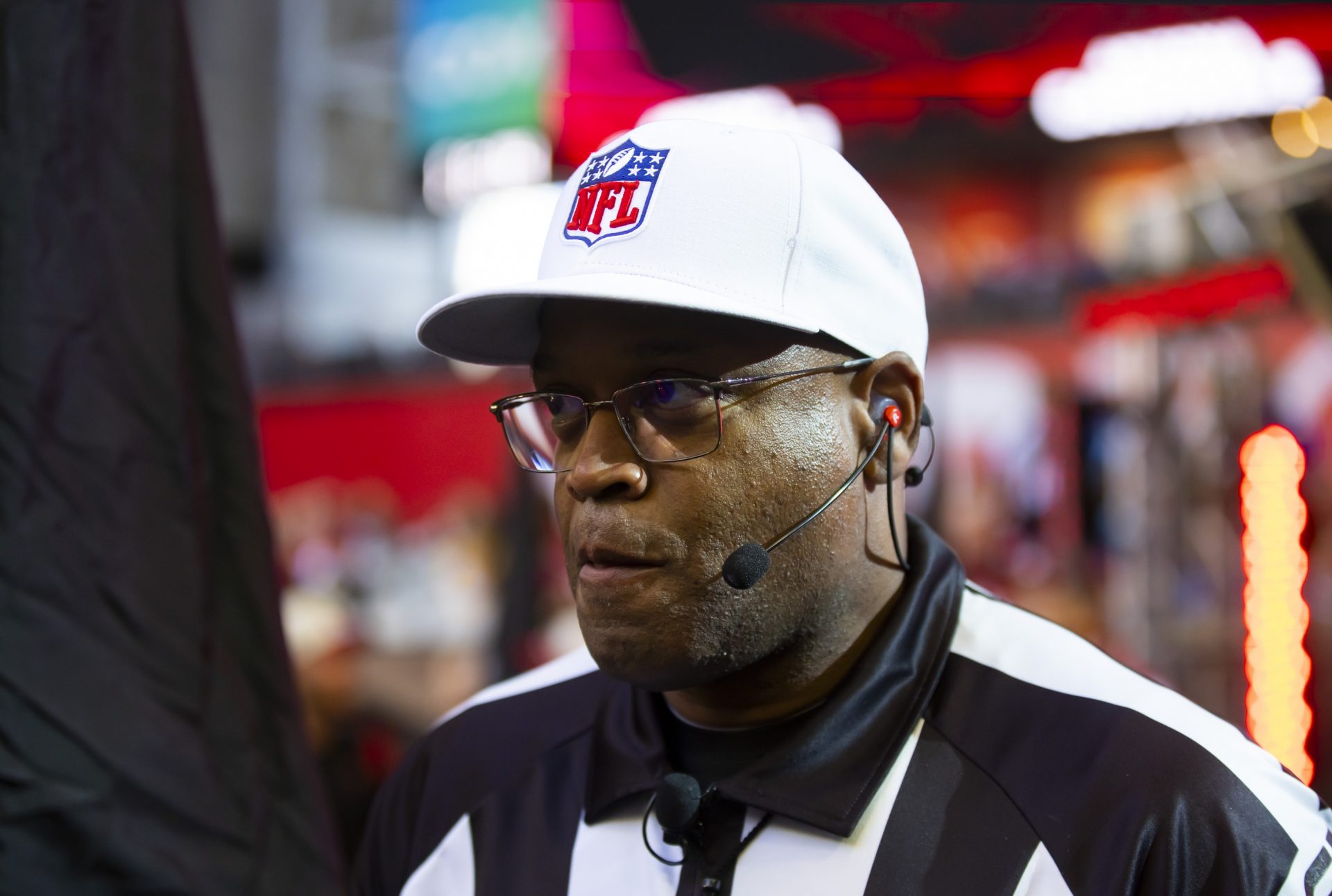 NFL referee Ron Torbert during the Arizona Cardinals game against the Los Angeles Chargers at State Farm Stadium.