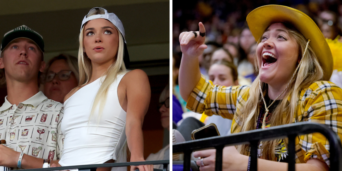 Olivia Dunne and Julz Dunne. (Images by Imagn)