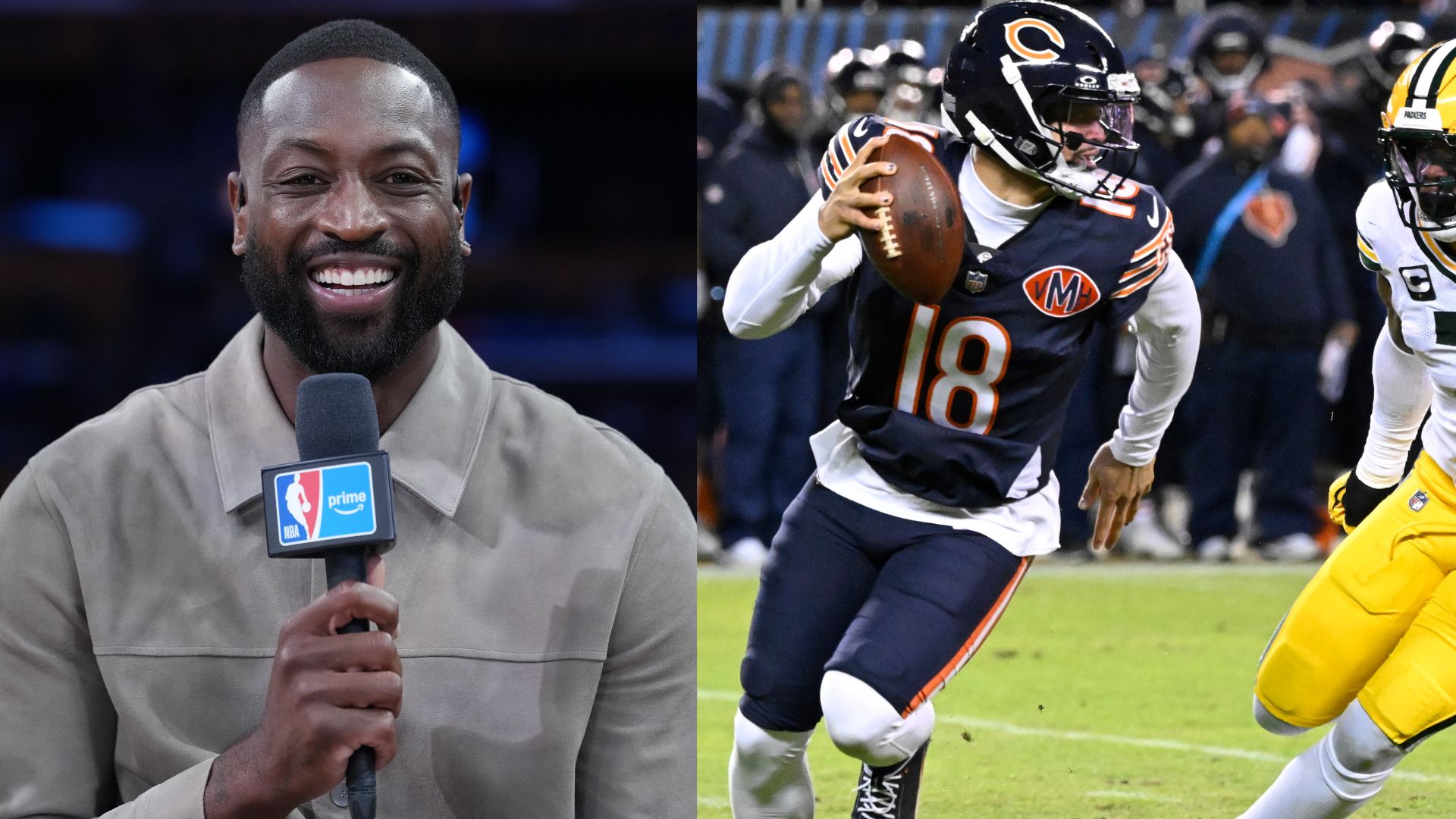 “Putting You in My Prayer”: Dwyane Wade Sends Passionate Message to Caleb Williams After Bears’ Jaw-Dropping Comeback Against Packers