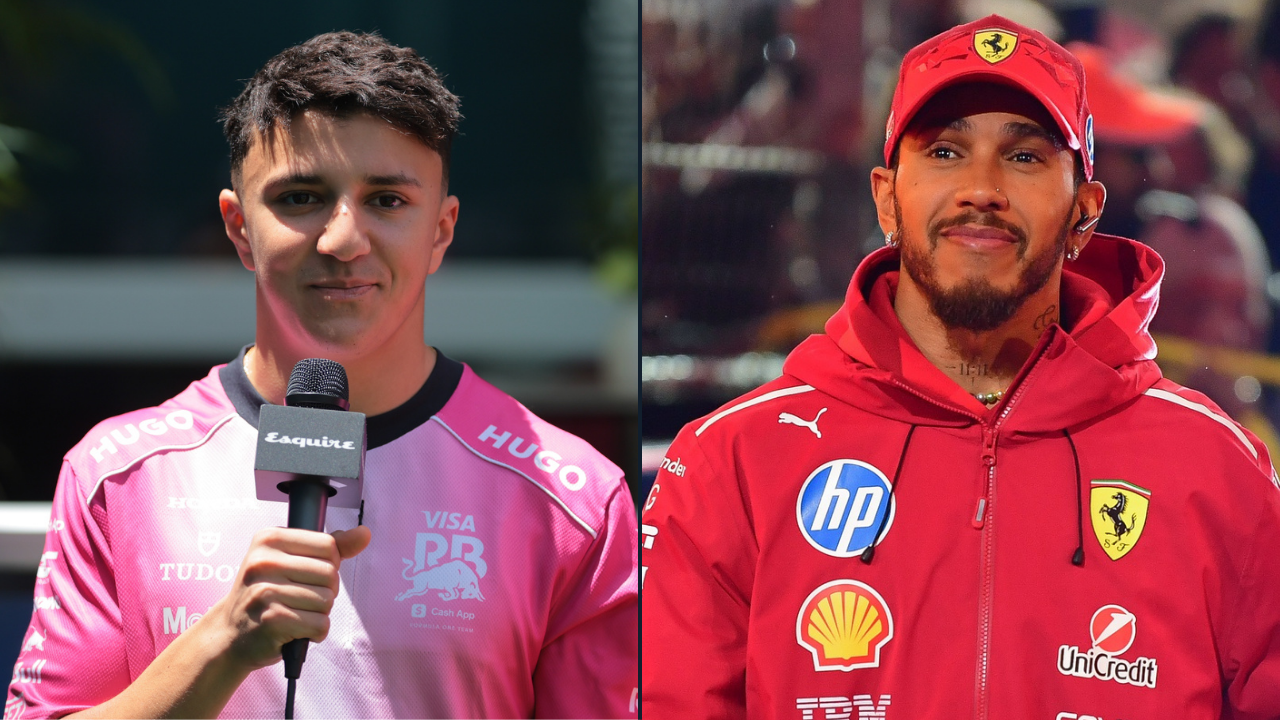 Isack Hadjar (L) and Lewis Hamilton (R) | Credit: Imagn Images