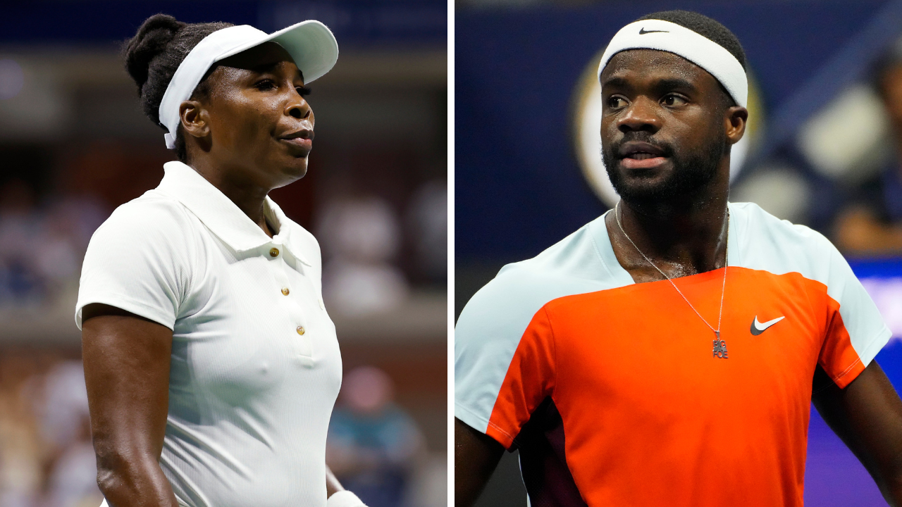 Venus Williams (L) and Frances Tiafoe | Image Source: Imagn