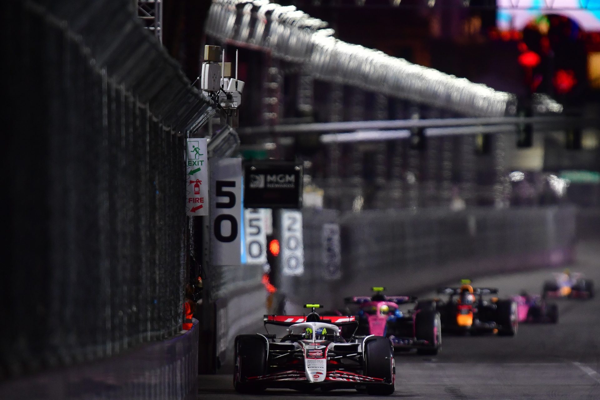 The 2025 F1 Las Vegas Grand Prix. Credits: Gary A. Vasquez-Imagn Images.