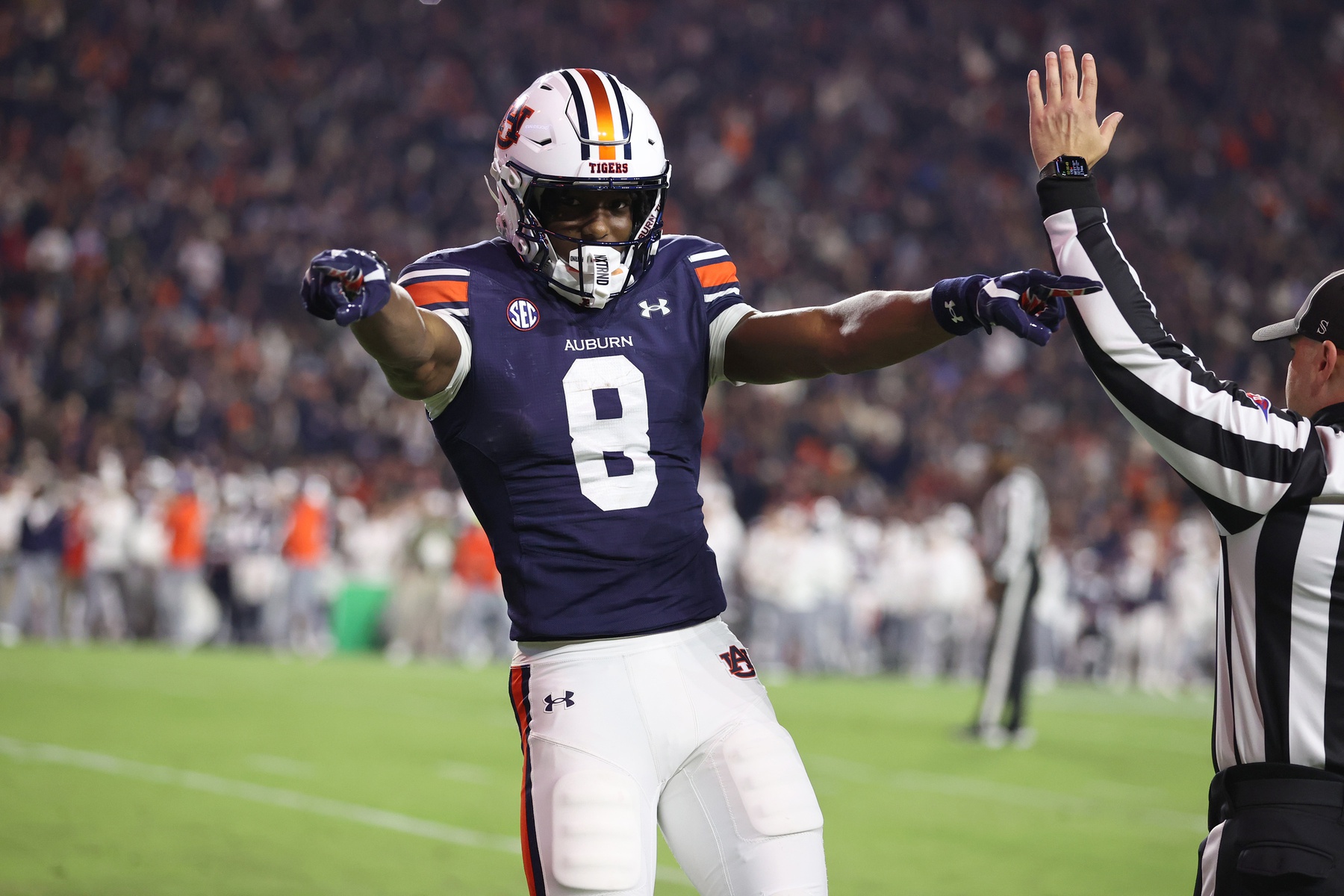 Alabama vs Auburn Tigers, Cam Coleman Source: Imagn