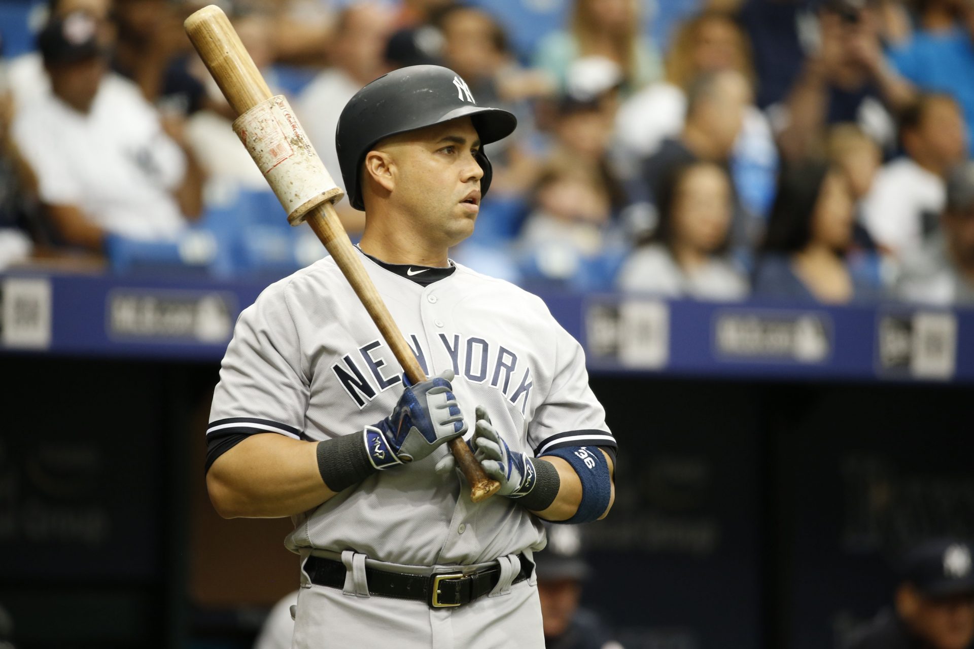 Carlos Beltran in action for the New York Yankees (Image from - IMAGN)