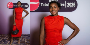 Coco Gauff at the 2026 Qatar Open's players' party (Image credit: Jimmie48, Source: X)