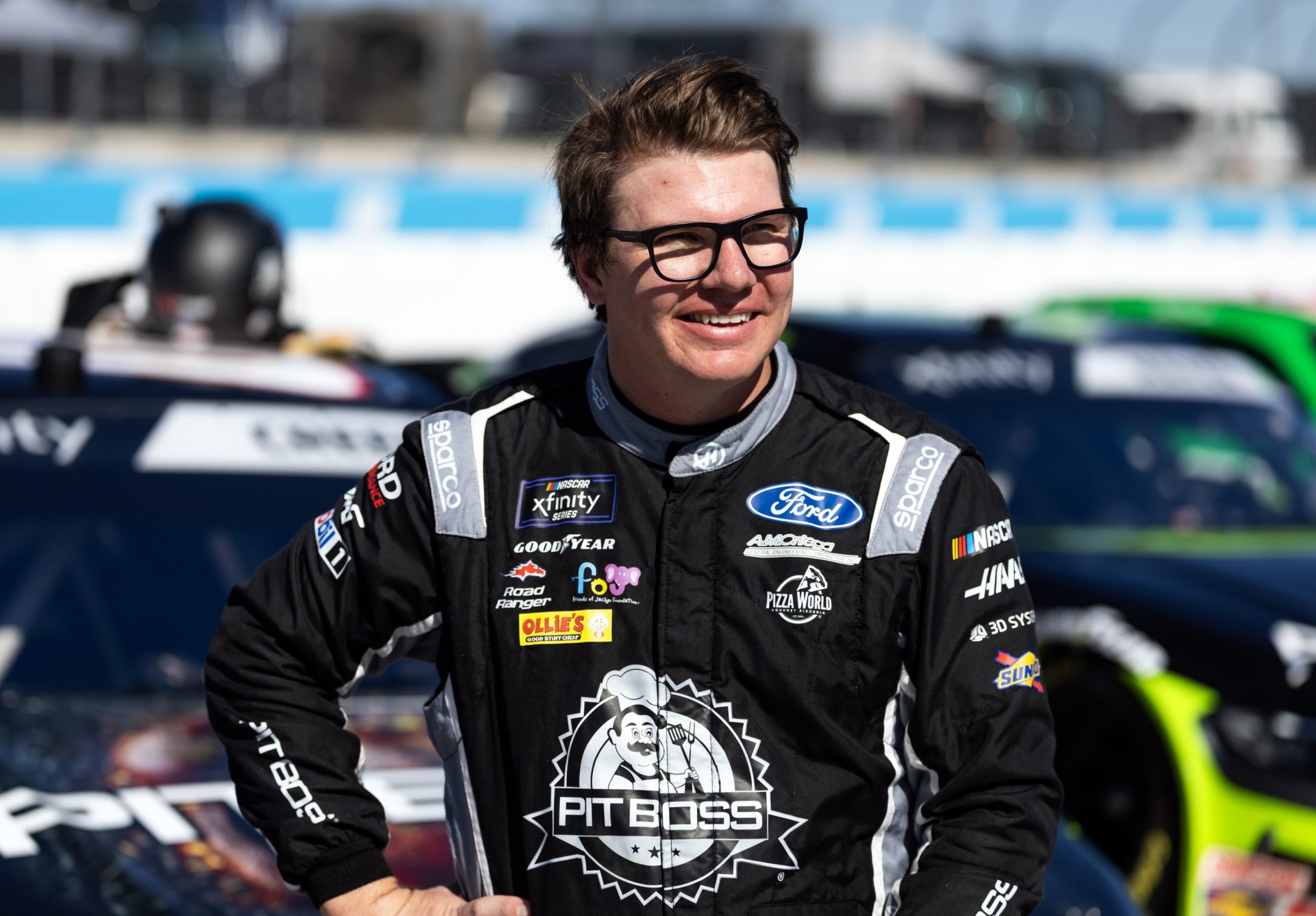 NASCAR Xfinity Series driver Sheldon Creed (00) during the Xfinity Series Championship race at Phoenix Raceway.