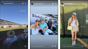 Alex Bregman's wife Reagan Elizabeth's Instagram stories