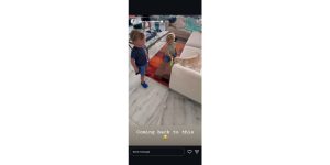 Anisimova's Instagram story