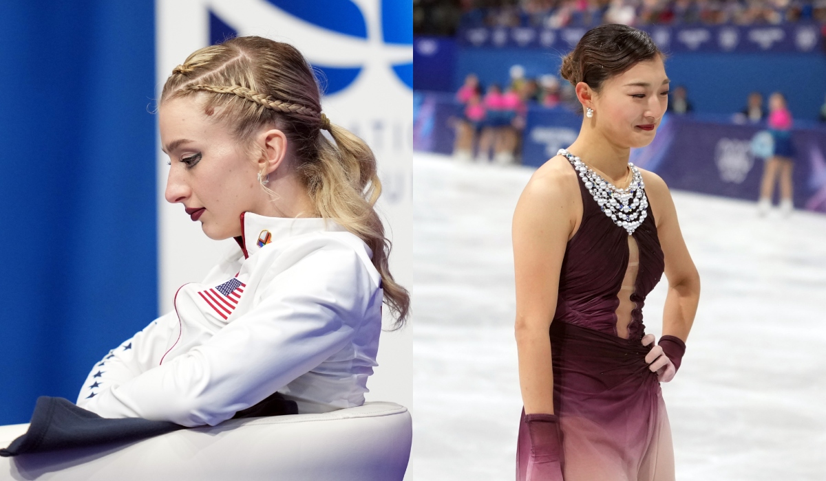 Amber Glenn Calls Out the Lack of Privacy After Protecting Kaori Sakamoto During Her Post-Skate Breakdown