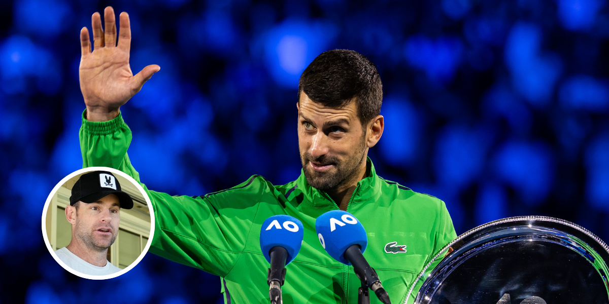 Andy Roddick decodes Novak Djokovic's retirement hints at Australian Open