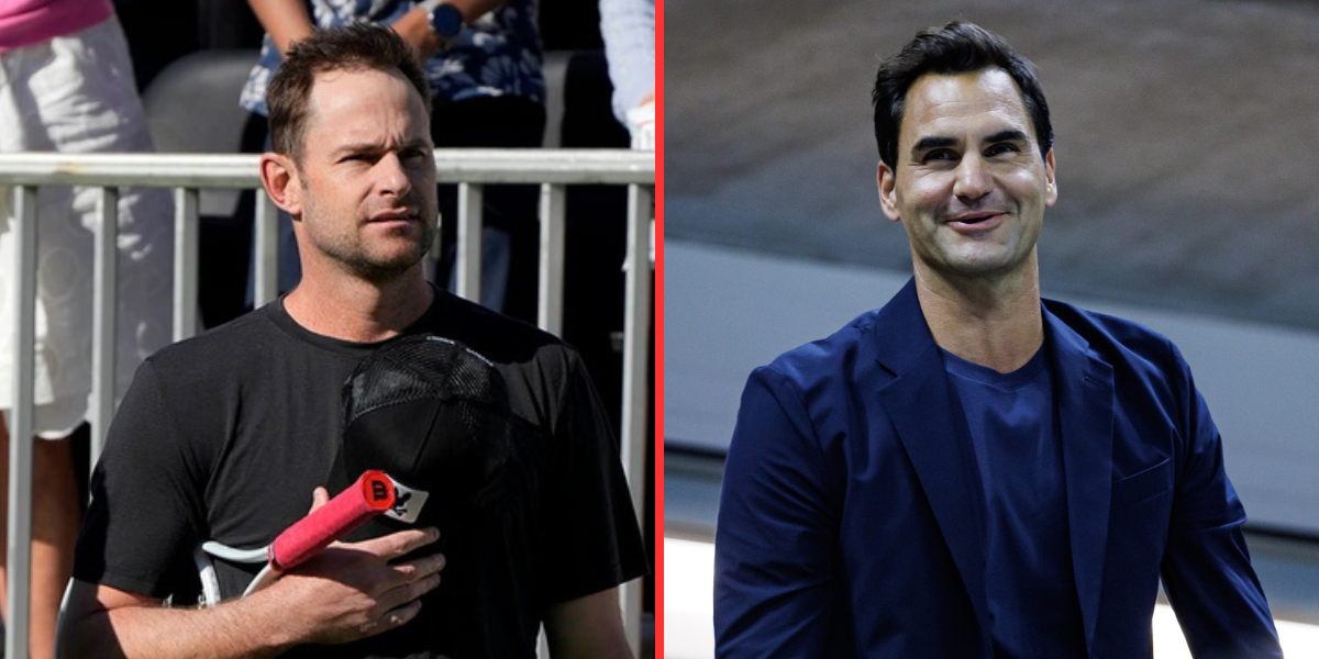 Andy Roddick (left), Roger Federer (right), Sources: Imagn