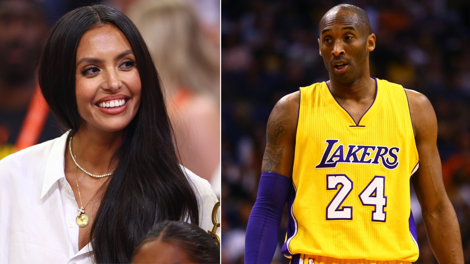 Vanessa Bryant and her late husband, Los Angeles Lakers legend Kobe Bryant - Source: Imagn