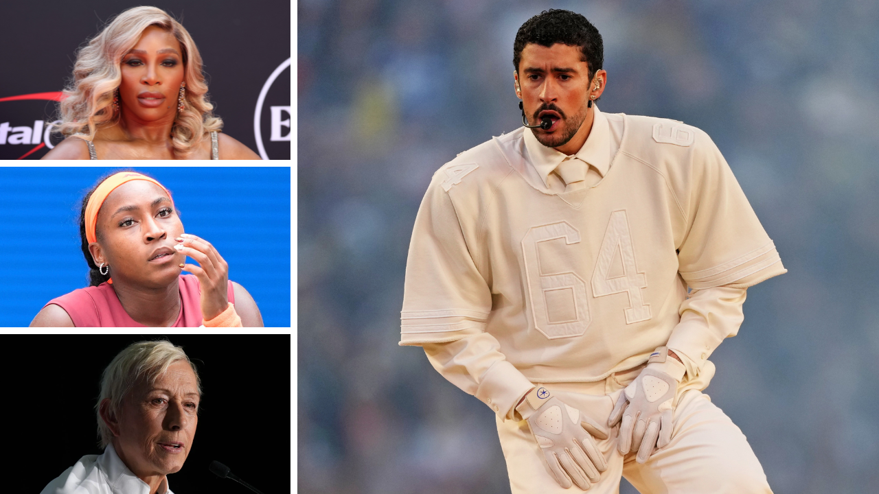 Bad Bunny divides the tennis world with Super Bowl performance | Image Source: Imagn
