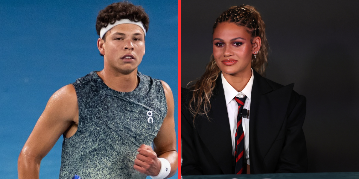 Ben Shelton (left), Trinity Rodman (right), Sources: Imagn