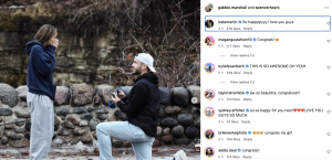 Credits: Instagram (@gabbie.marshall, @spencertouro)