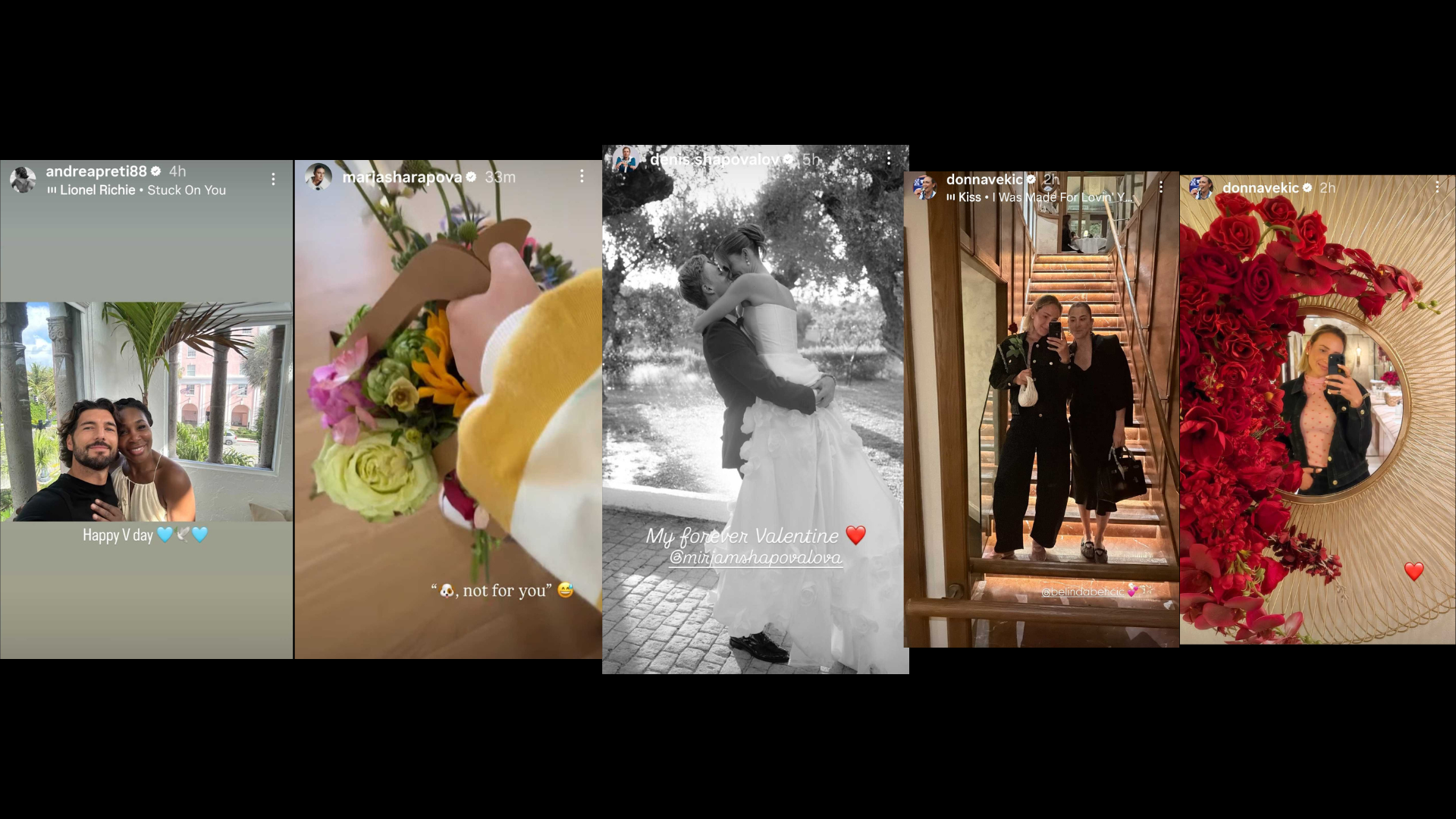 Some more screenshots from the Instagram stories