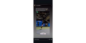 Gauff's Instagram story 