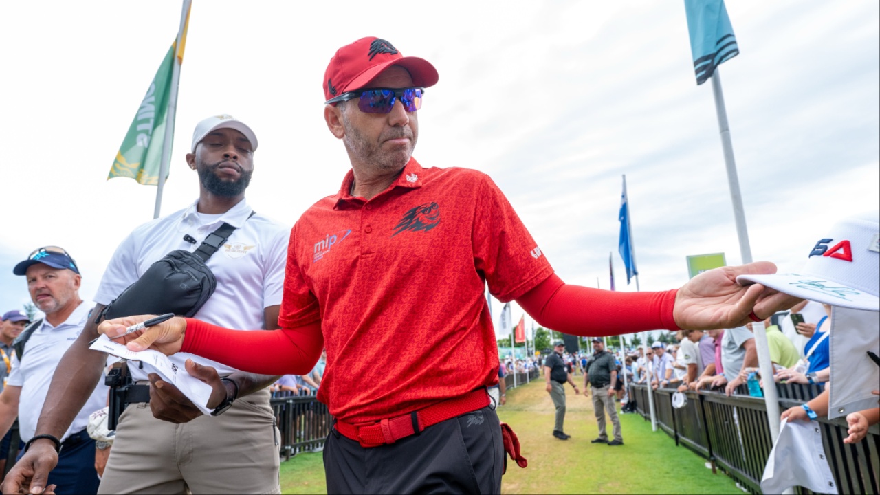 Sergio Garcia at LIV Golf (Image via Imagn)