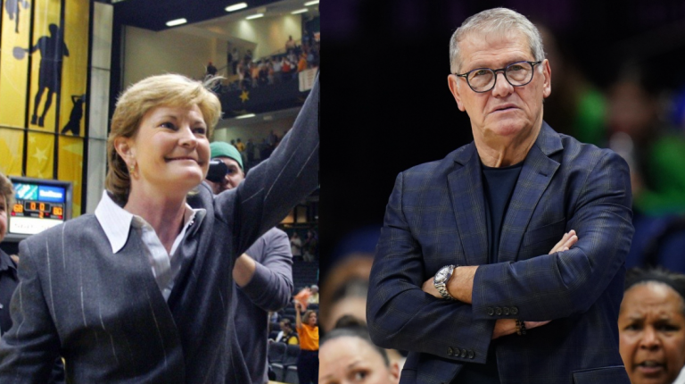 (Left to right) Geno Auriemma and Pat Summitt
Source: Imagn